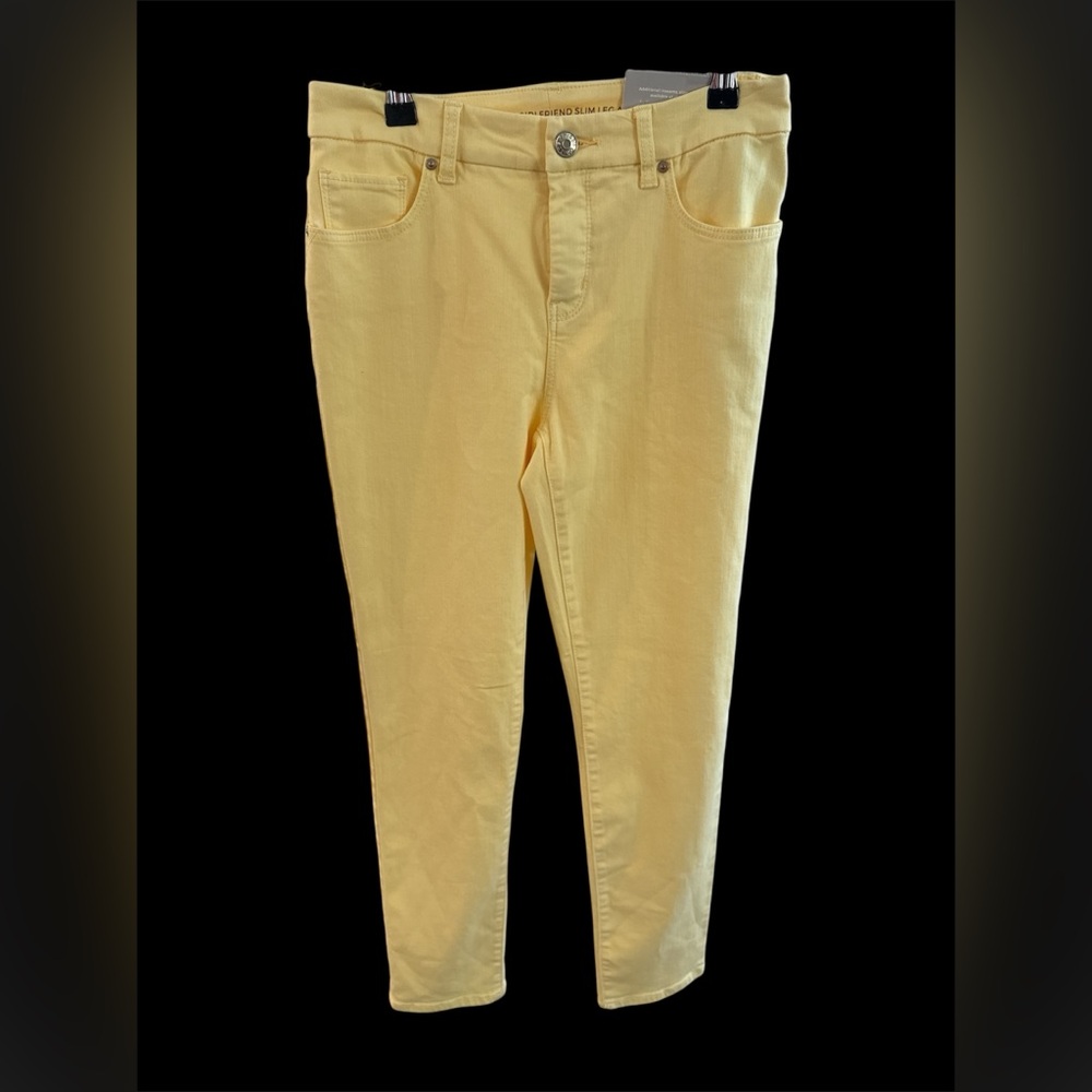 Chico's Sunny Yellow Skinny Jeans‎